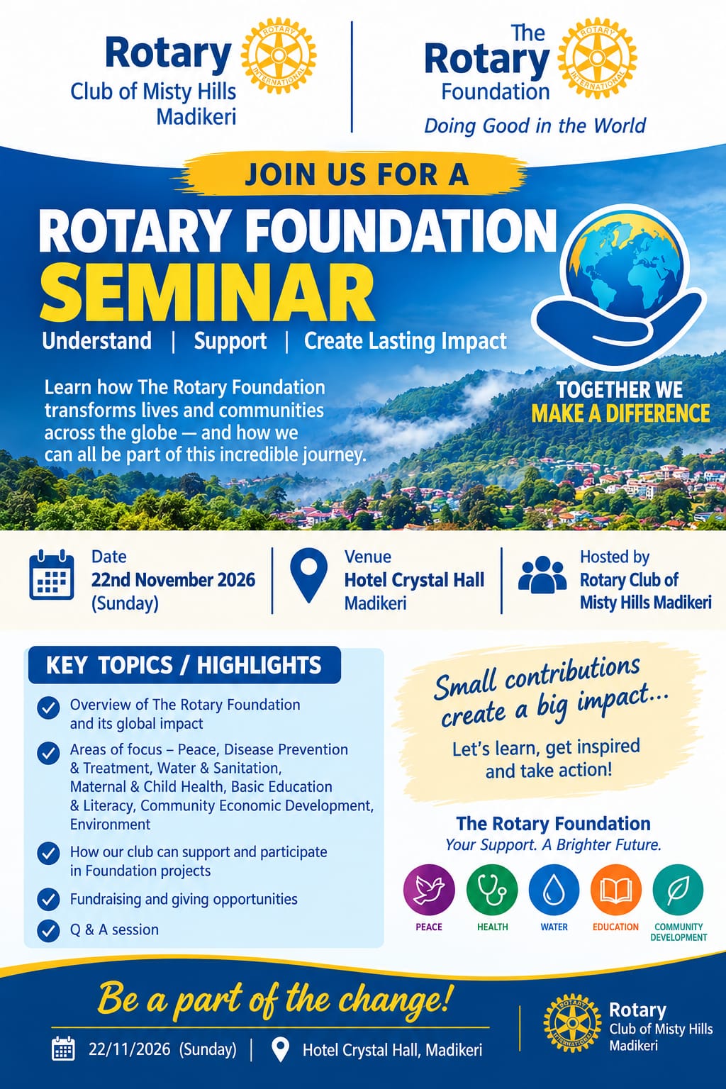 Rotary Foundation Seminar